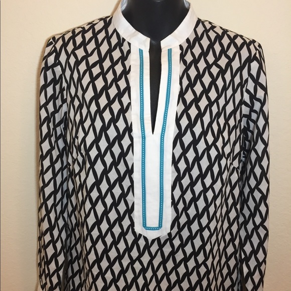 Becky & Max Black and White Tunic - Picture 2 of 6